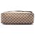 Borsa a tracolla con patta Gucci Beige GG Canvas Web - vista 3