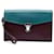 Clutch Prada Red Bicolor Saffiano Envelope Push Lock Rosso Bordò