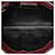 Clutch Prada Red Bicolor Saffiano Envelope Push Lock Rosso Bordò - vista 4