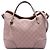 Borsa Tote Gucci Pink Medium Guccissima Bree Fold Over Rosa