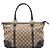 Gucci Lovely Tote aus beigem GG Canvas