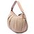 Sac à épaule Gucci Sukey en toile Diamante beige - vue 2