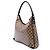 Bolso de hombro Gucci Beige GG Crystal Abbey D Ring - vista 2