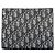 Clutch Dior in tela Oblique blu