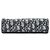 Clutch Dior in tela Oblique blu - vista 3