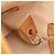 Louis Vuitton Brown Monogram Petit Bucket Marrone - vista 6