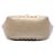 Borsa Tote Bree Gucci in canvas GG beige e vitello metallizzato - vista 3