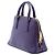 Borsa Prada Purple Small Saffiano Lux Promenade Satchel Porpora Viola scuro - vista 2