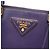 Borsa Prada Purple Small Saffiano Lux Promenade Satchel Porpora Viola scuro - vista 5