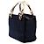 Borsa Prada in Tessuto blu con manico in metallo Blu navy - vista 2