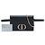 Pouch 2 in 1 Dior 30 Montaigne in vitello grana naturale nero - vista 7