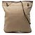 Prada Borsa a Tracolla in Tela Canapa Beige Logo