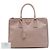Prada Bolso Tote Galleria Double Zip Grande en cuero Saffiano Marrón Castaño Carne - vista 7