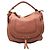 Chloé Marcie Hobo in pelle di vitello martellata rosa Large
