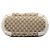 Borsa Satchel Gucci Beige GG Canvas Sukey - vista 3