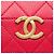 Borsa Camera Chanel Red Small CC Quilted Caviar con manico superiore Rosso - vista 6