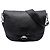 Borsa a tracolla con patta Gucci Black Guccissima Nero