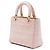 Dior Pink Medium Embroidered Canvas Cannage Lady D Lite Rosa - vista 2
