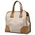 Bolso Prada de lona Canapa con ribetes de Saffiano beige - vista 2