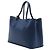 Prada Blue Large Saffiano Cuir Double Satchel - vista 2