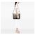 Borsa a tracolla Gucci Beige Large GG Supreme Interlocking G - vista 5
