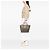 Céline Celine Mini Luggage Tote aus glattem Kalbsleder grau Braun - Ansicht 6
