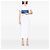 Clutch Saint Laurent Blue Grain de Poudre Monogram Cassandre - vista 6