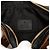 Gucci Mini Borsa a Tracolla Ophidia in Suede Marrone con Web - vista 5
