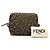 Beauty case Fendi Brown Sarah Coleman Small Zucca Canvas Vertigo Marrone - vista 7
