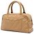 Borsa Bowling Chanel CC Matelassé in Pelle Caviar Marrone Marrone chiaro - vista 2