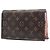 Portafoglio con catena Louis Vuitton Brown Monogram Flore Marrone - vista 2