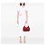 Borsa a tracolla Gucci Colbert in tela GG rossa Rosso - vista 8