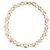 COLLANA VINTAGE CHOPARD HAPPY DIAMONDS 6469 45CM IN ORO GIALLO 18K 72.1GR D'oro
