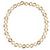 COLLANA VINTAGE CHOPARD HAPPY DIAMONDS 6469 45CM IN ORO GIALLO 18K 72.1GR D'oro - vista 2