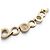 COLLANA VINTAGE CHOPARD HAPPY DIAMONDS 6469 45CM IN ORO GIALLO 18K 72.1GR D'oro - vista 4