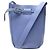 Céline BORSA A MANO CELINE BIG BAG BUCKET PELLE BLU MYOSOTIS BORSA SECCHIELLO A TRACCOLLA