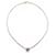Hermès NEUF COLLIER HERMES POP H MINI CHAINE DORE PENDENTIF LAQUE VIOLET NECKLACE  - vue 1
