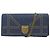 Christian Dior BORSA A MANO DIOR DIORAMA NUOVA IN CANVAS DENIM BLU WALLET ON CHAIN