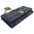 Christian Dior BORSA A MANO DIOR DIORAMA NUOVA IN CANVAS DENIM BLU WALLET ON CHAIN - vista 3