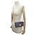 Christian Dior BORSA A MANO DIOR DIORAMA NUOVA IN CANVAS DENIM BLU WALLET ON CHAIN - vista 5