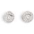 NUOVI ORECCHINI DIOR ROSE COUTURE 70 DIAMANTI ORO BIANCO 18K 6.8GR Argento