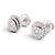 NUOVI ORECCHINI DIOR ROSE COUTURE 70 DIAMANTI ORO BIANCO 18K 6.8GR Argento - vista 2