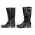 CHANEL SCHUHE CAMELIA REGENSTIVEL 37 SCHWARZER GUMMI BOOTS SHOES - Ansicht 2