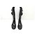 CHANEL SCHUHE CAMELIA REGENSTIVEL 37 SCHWARZER GUMMI BOOTS SHOES - Ansicht 9