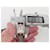 Hermès HERMES HERMES CAPE COD PM CC1.210 DOUBLE TOUR 33MM STEEL QUARTZ WATCH Silvery  - view 8
