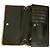 Autre Marque Cartera larga de cuero Diesel Negro Rosa - vista 7