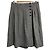 Autre Marque Falda de tweed Rene con botones de flor de lana Castaño