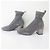 Michael Kors Glitzer-Sockenstiefel Silber - Ansicht 4