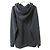 Autre Marque Sudadera con capucha MIDIUMISOLID de jersey Negro - vista 2