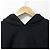Autre Marque Sudadera con capucha MIDIUMISOLID de jersey Negro - vista 3